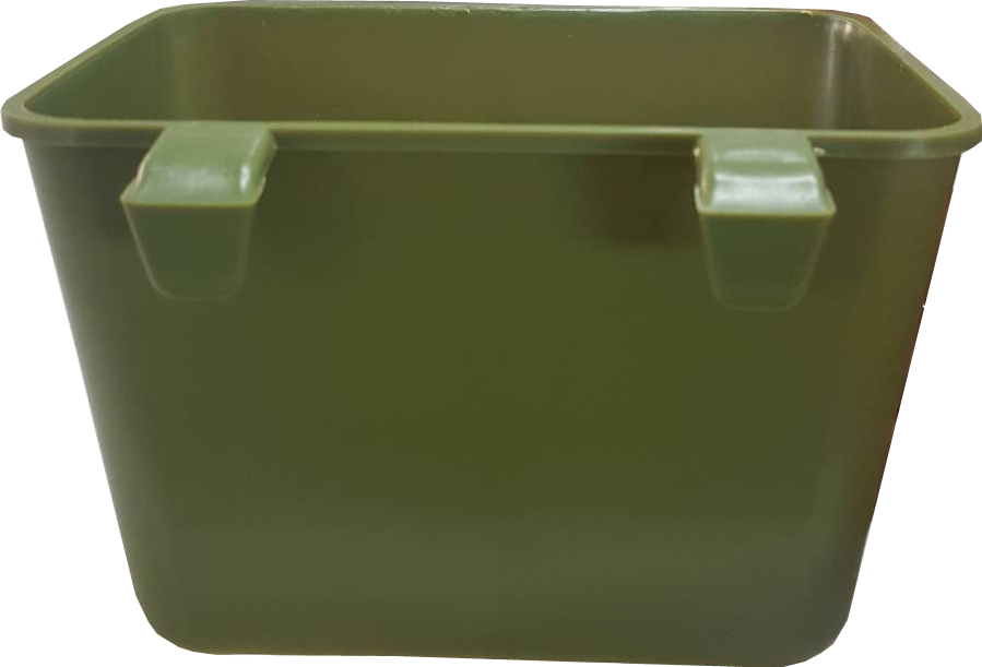 กระถางต้นไม้สวนแนวตั้ง ขนาดเล็ก สีเขียวเข้ม