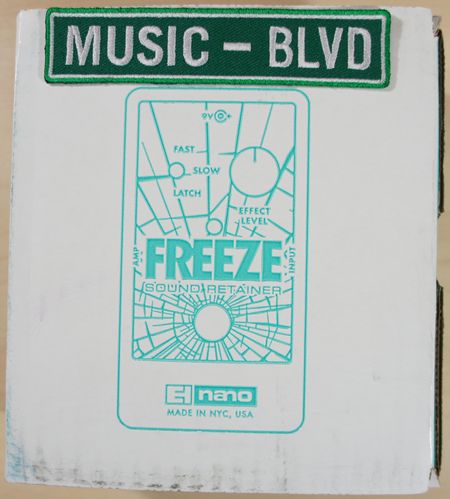 Electro-Harmonix Freeze Sound Retainer Compression Guitar Effects Pedal