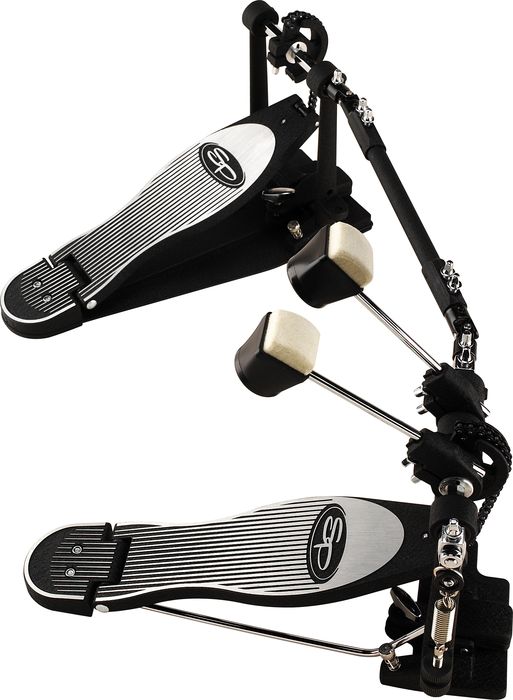 Sound Percussion Double Bass Drum Pedal with Drop Clutch
