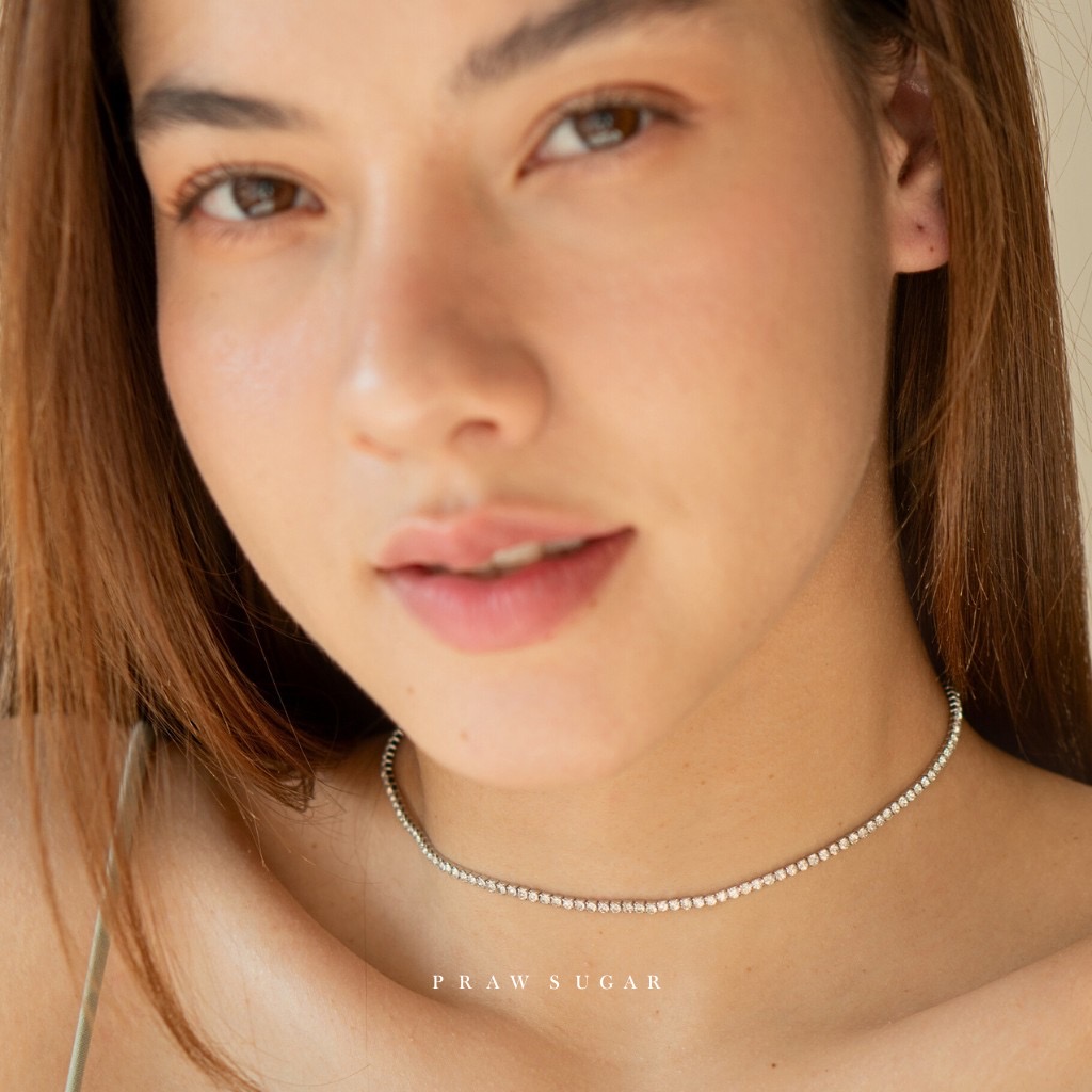 Gorgeous Choker Necklace - สร้อยคอแบบโชคเกอร์คริสตัลสวยหรู