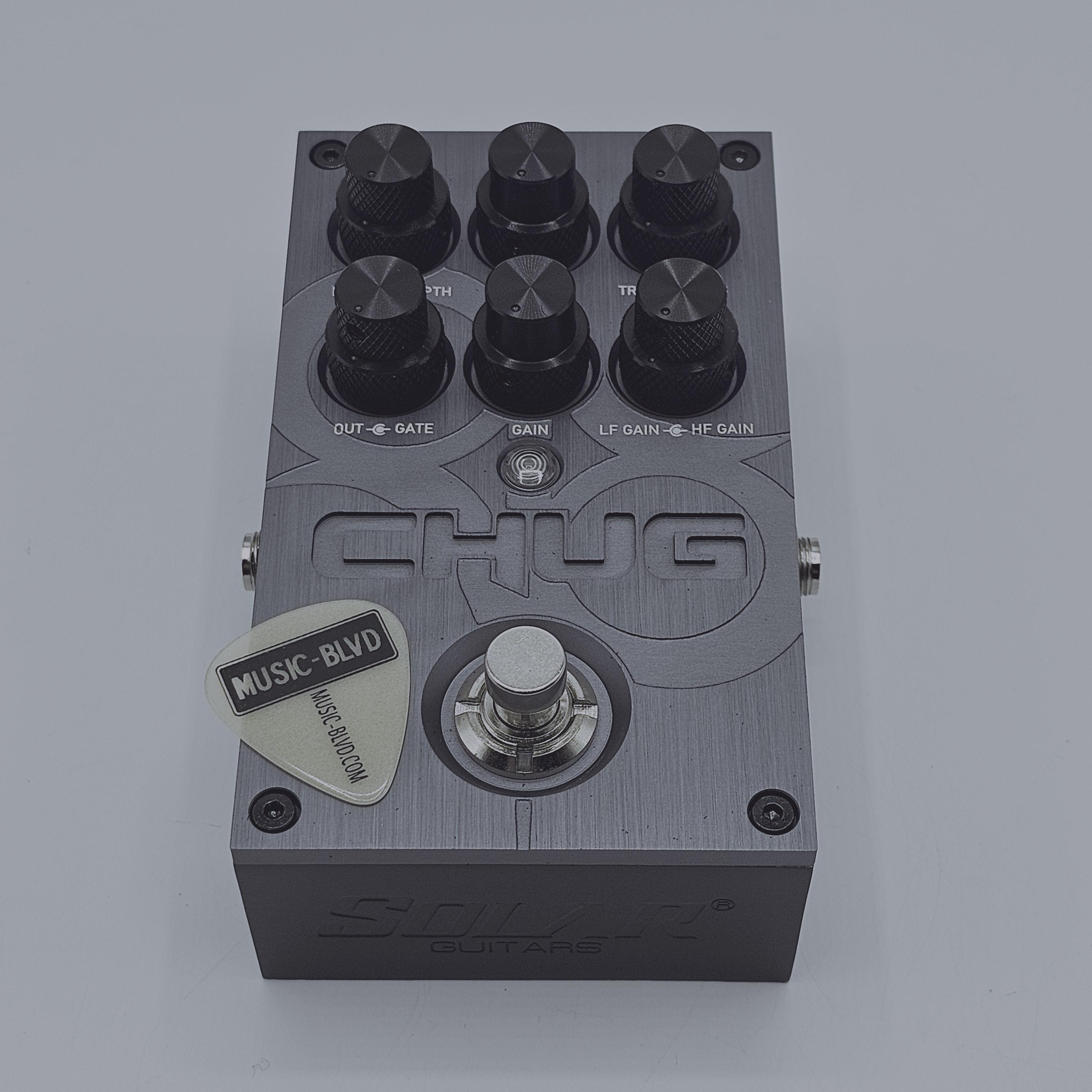 SOLAR Guitars CHUG Pedal – HIGH GAIN PREAMP WITH GATE