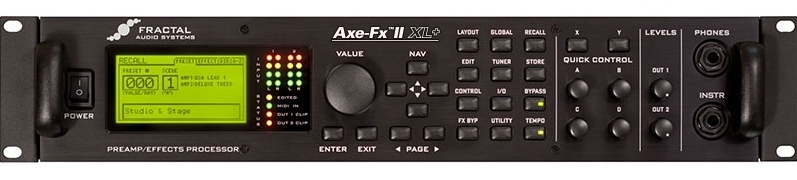 Fractal Audio Systems Axe-Fx II XL+ Preamp/FX Processor