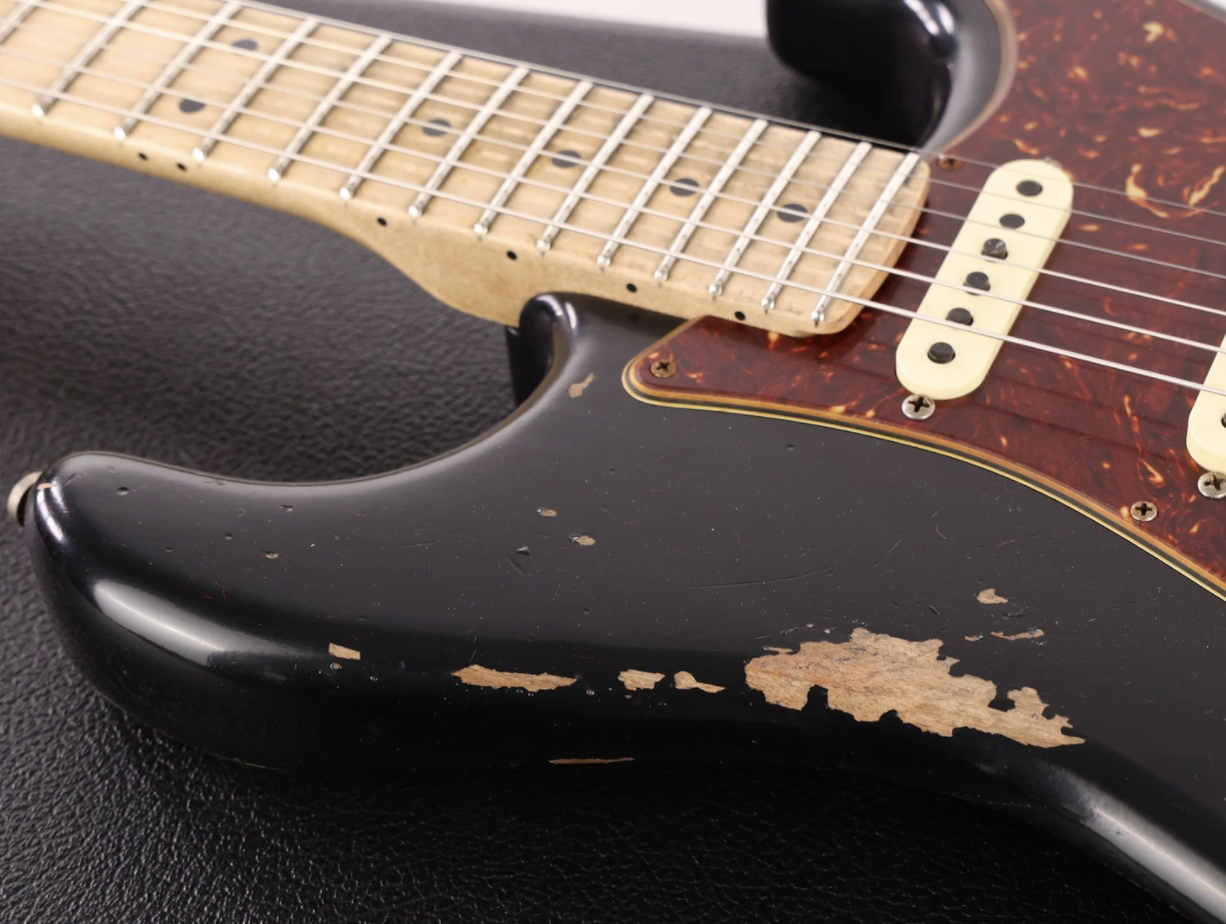 Fender Custom Shop ZF Stratocaster Heavy Relic Black Music Zoo Exclusive