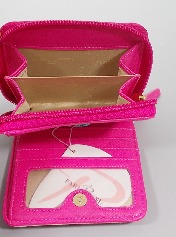 กระเป๋าสตางค์ Pari Passu ชมพูบานเย็น ใหม่ แท้
