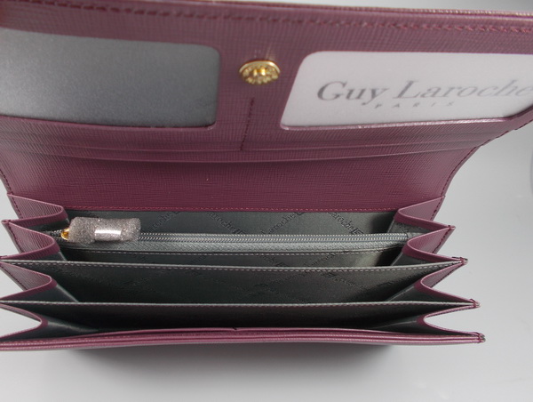 กระเป่าสตางค์ Guy Laroche เปลือกมังคุด ใหม่ แท้