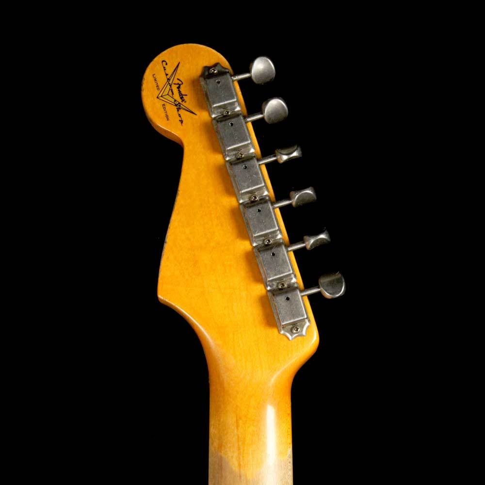 Fender Custom Shop 62 Stratocaster Heavy Relic - Black Over 3-Tone Sunburst