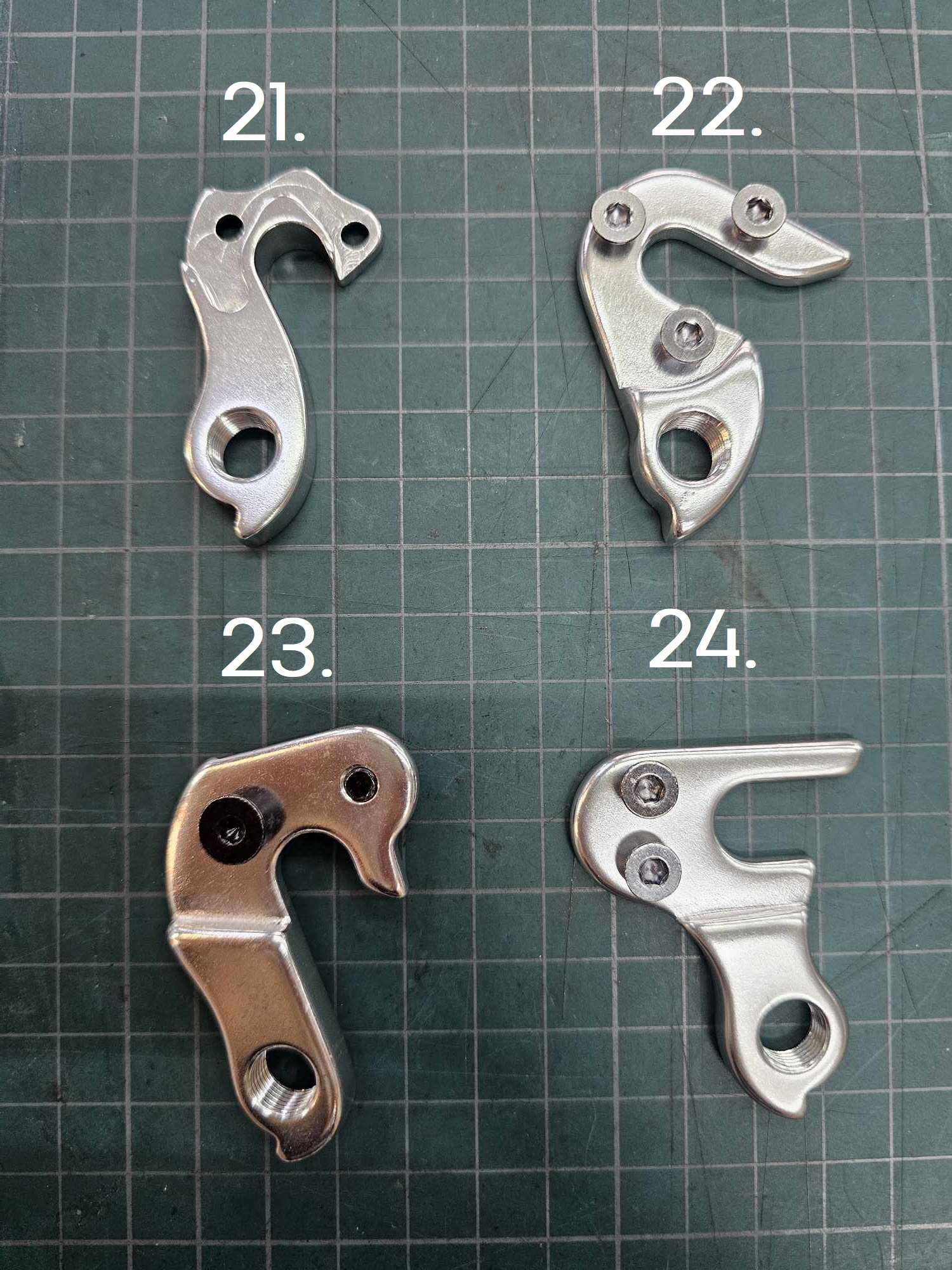 ดรอปเอ้าท์ dropout หูยึดตีนผีจักรยาน มี 34 แบบ