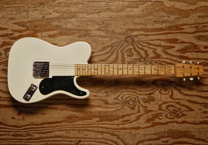 Fender Custom Shop Limited Snake Head Telecaster Electric Guitar (White Blonde)