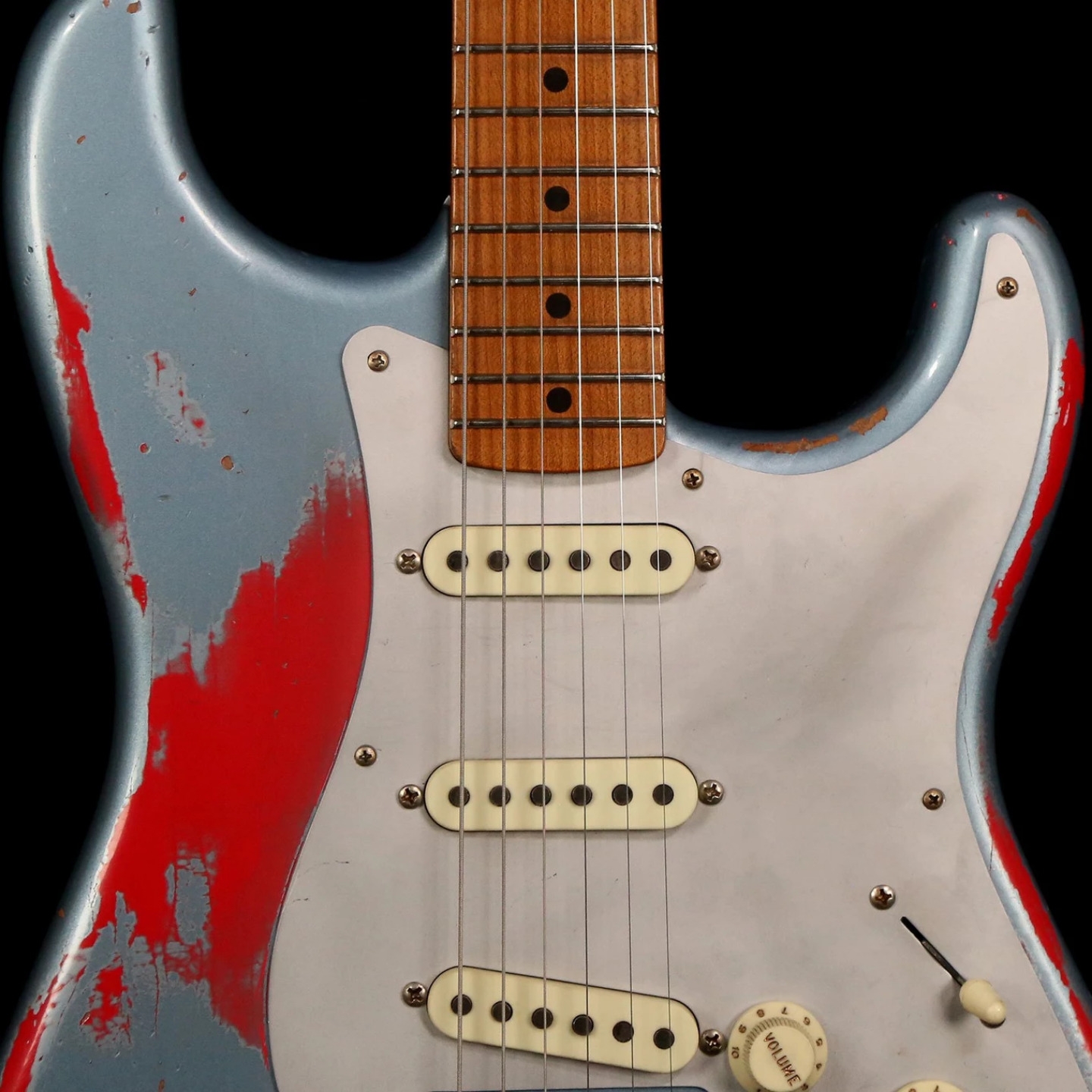 Fender Custom Shop 1955 Stratocaster Masterbuilt Greg Fessler - Hot Rod Red