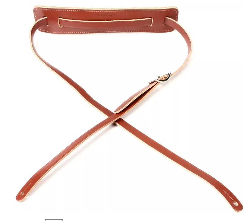 Gretsch Vintage Leather Guitar Strap - Walnut