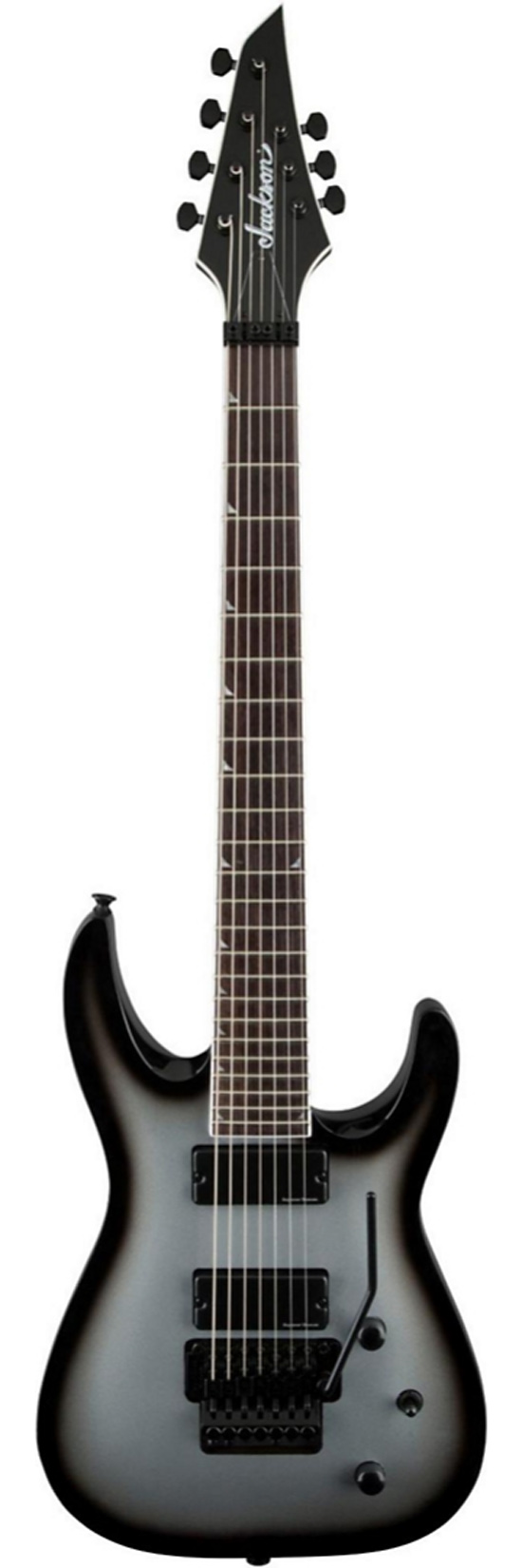 Jackson SLATXSD 3-7 7-String Electric Guitar Silverburst