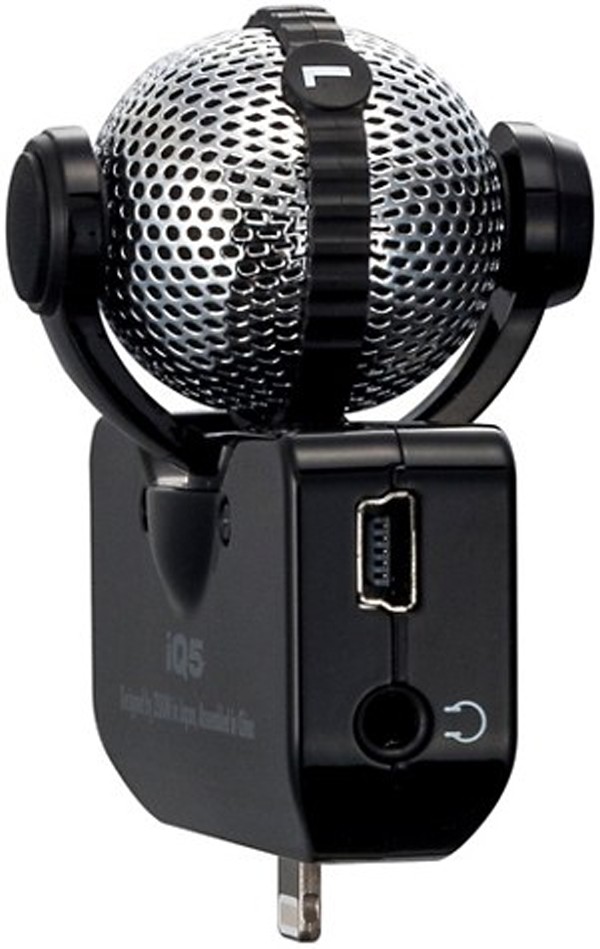 Zoom iQ5 Professional Stereo Microphone for iPhone
