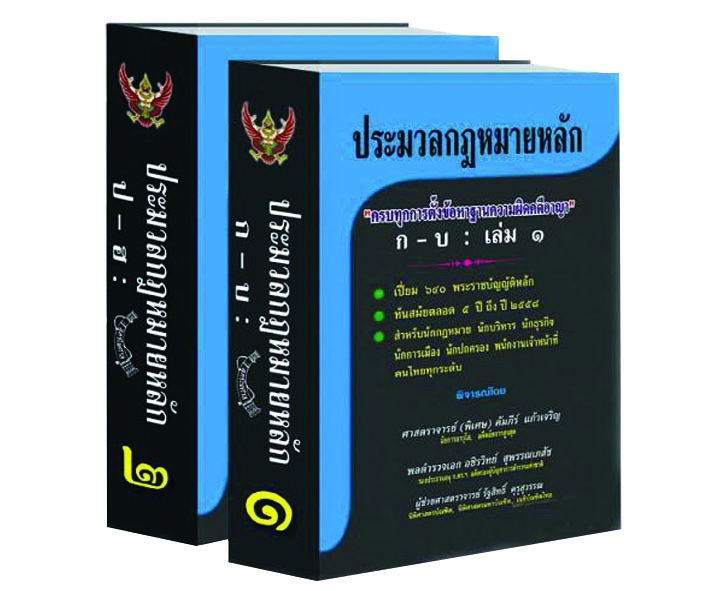ประมวลกฎหมายหลัก การตั้งและแก้ข้อกล่าวหา ฐานความผิด 630 พระราชบัญญัติ