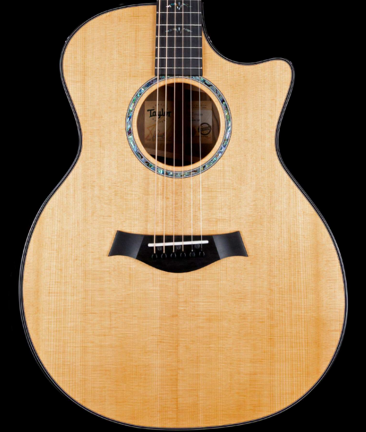 Taylor Custom GA Grand Auditorium Venetian Cutaway Natural Blonde