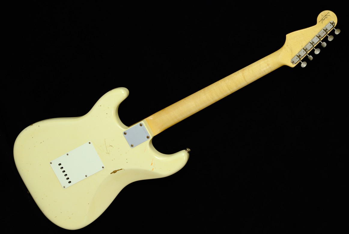 Fender Total Tone 65 Strat - Vintage White - Relic - R70959