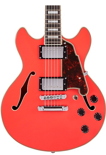 D Angelico Premier Series Mini DC Semi-Hollow Electric Guitar Stop-bar Tailpiece