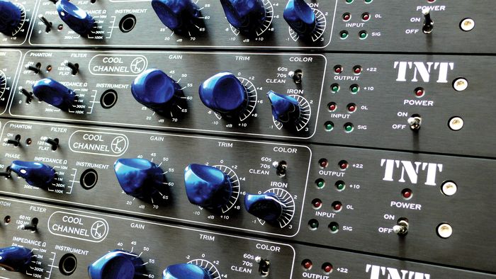 Manley MTNT TNT 2-Channel Mic Pre 1 Tube 1 Solid State Vari Impedance and Color Switch