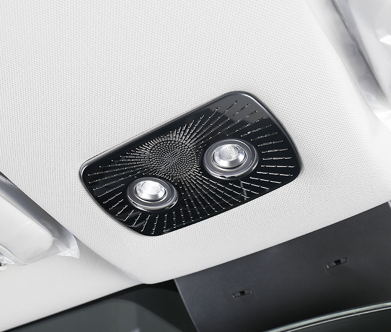 กรอบไฟอ่านหนังสือ ครอบไฟตกแต่ง แผ่นตกแต่ง สำหรับรถยนต์ไฟฟ้า NETA V , NETA V pro