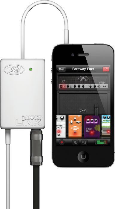 Peavey AmpKit LiNK Guitar Interface for iPhone and iPod Touch