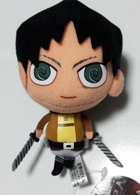 ตุ๊กตา Chibi Attack on Titan : Eren Yeager (แท้)