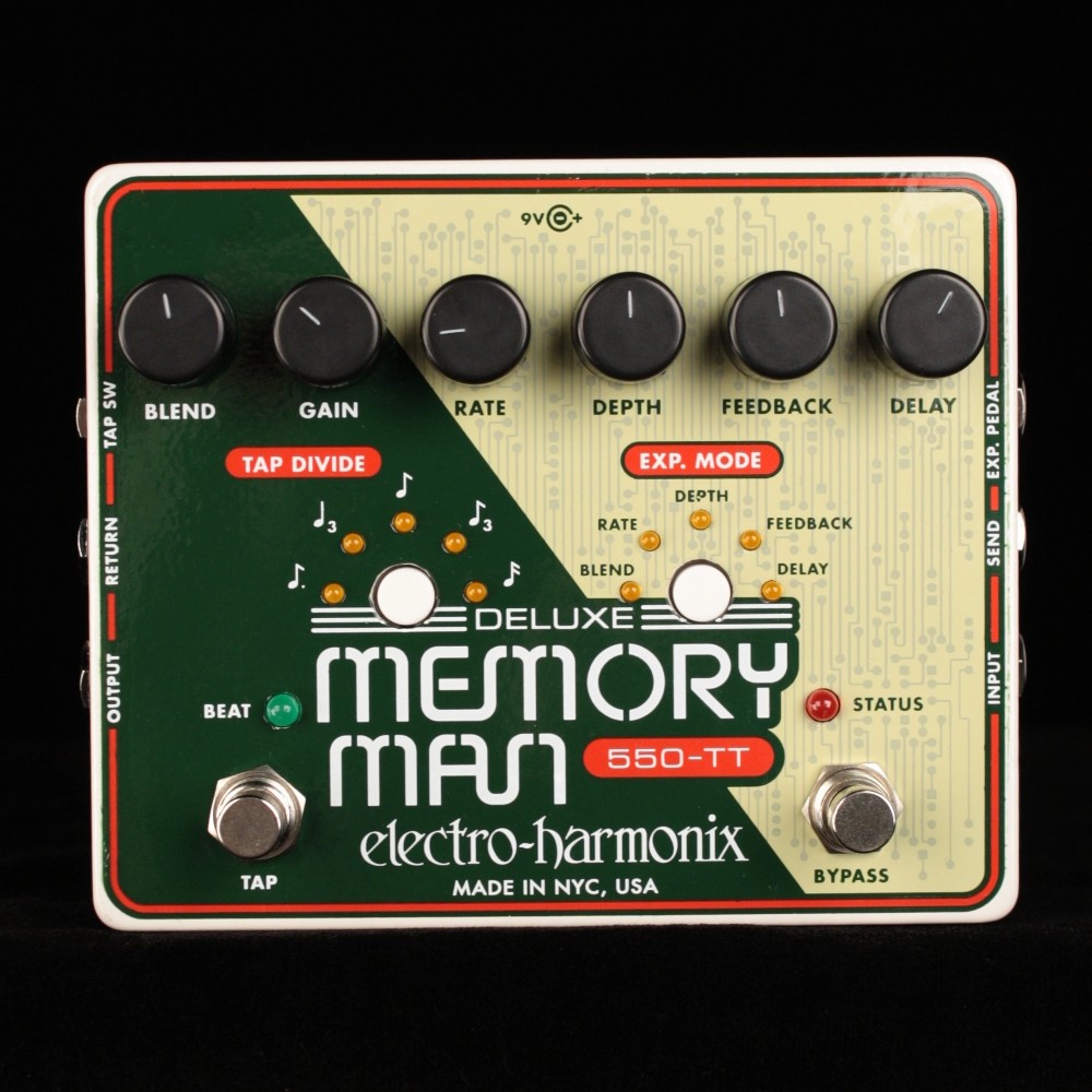 Electro-Harmonix Deluxe Memory Man 550 Tap Tempo