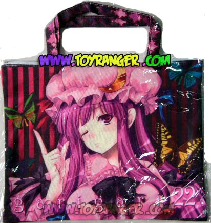 กระเป๋าถือ Touhou Project Patchouli Knowledge (ซิป)