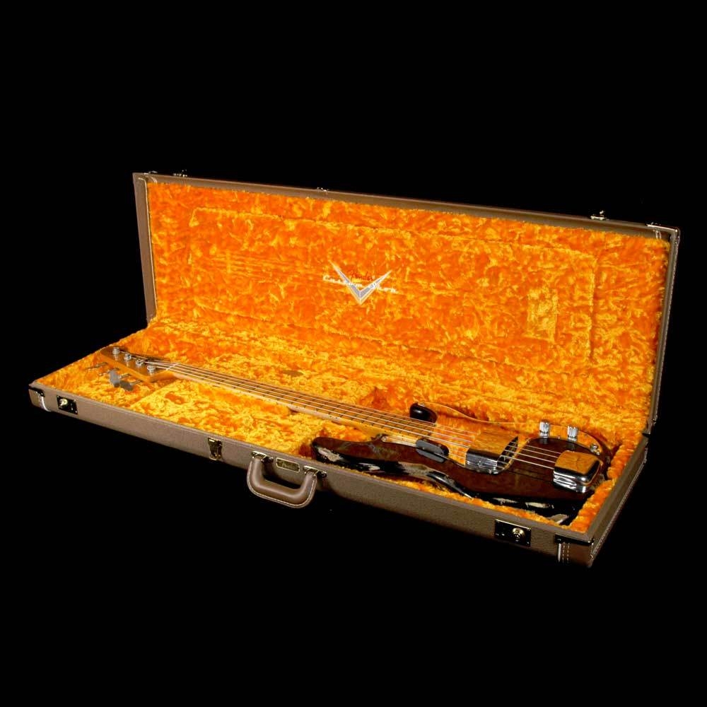 Fender Custom Shop 70s Precision Bass Black Heavy Relic