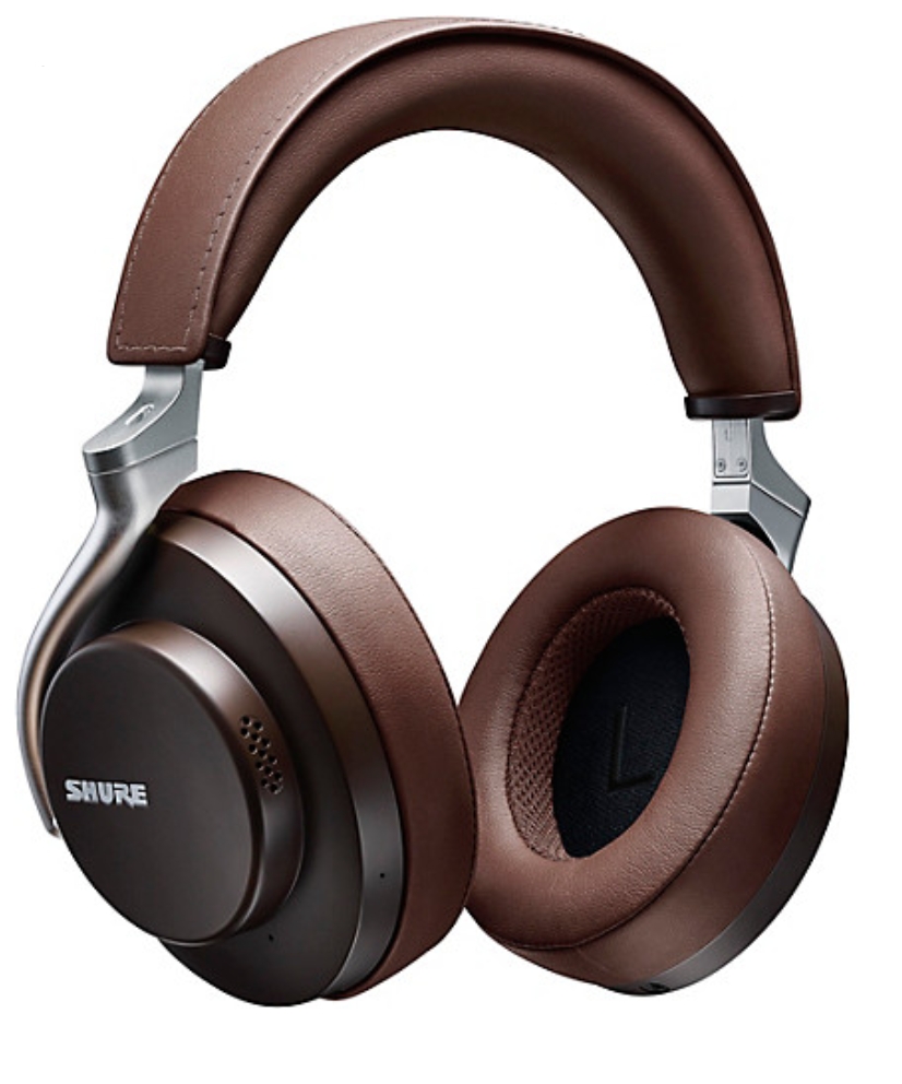 Shure AONIC 50 Wireless Noise-Cancelling Headphones Brown,Black,White