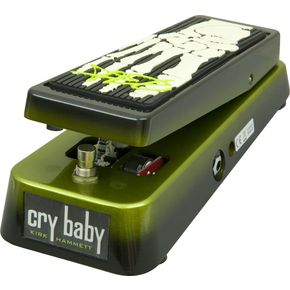 Dunlop KH95 Kirk Hammett Signature Cry Baby Wah Guitar Effects Pedal - Black and Green