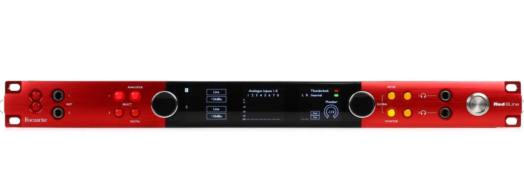 Focusrite Red 8Line Thunderbolt 3 Audio Interface with Dante