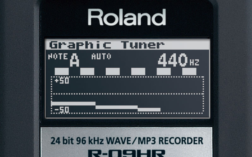 Roland R-09HR High-Resolution WAVE/MP3 Recorder