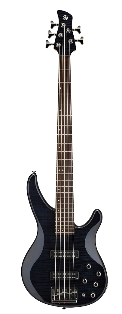 Yamaha TRBX605FM 5-String Electric Bass Natural Satin,dark red burst,matte amber,translucent black