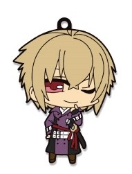 Kazama Chikage : Hakuouki Rubber Mascot Sono ni Yousou ver. (แท้)
