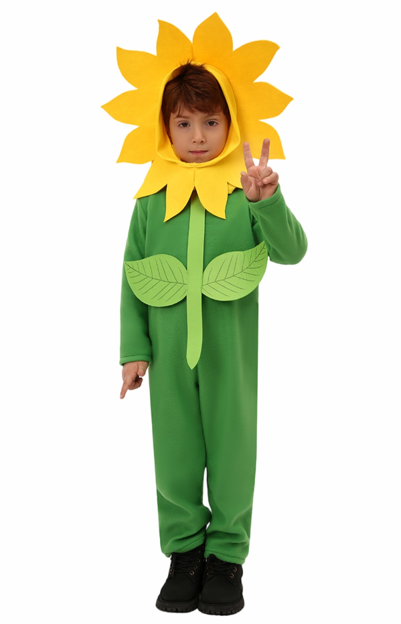 ชุดดอกทานตะวัน SUNFLOWER Costume สำหรับใส่เป็นชุดแฟนซี มี ขนาด L 125-135, XL 135-145