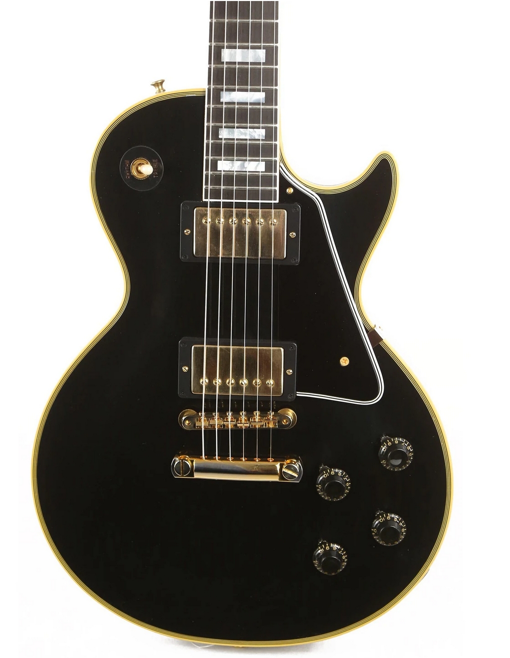 Gibson Custom Shop 1957 Les Paul Custom 2-Pickup Ebony Murphy Lab Ultra Light Aged