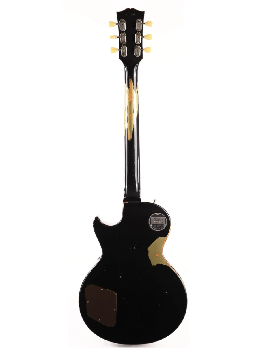 Gibson Custom Shop 1956 Les Paul Made 2 Measure Black over Gold