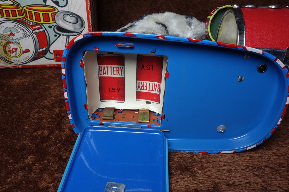 60s Alps Dalmatian Drumming Dog