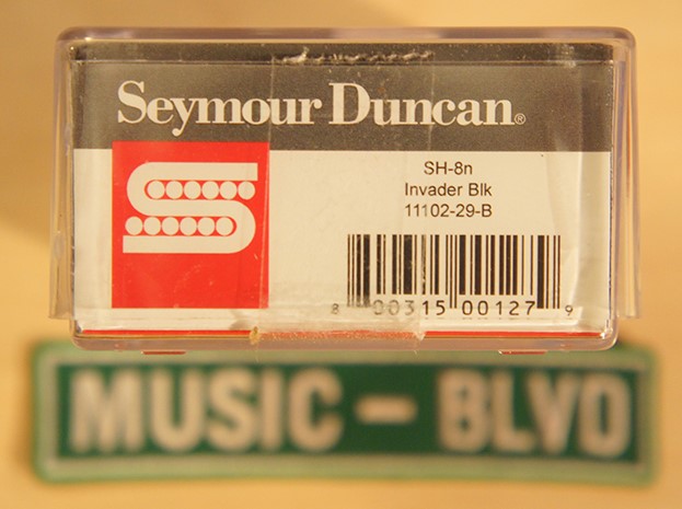 Seymour Duncan SH-8n Invader Humbucker Guitar Pickup Black (Neck)