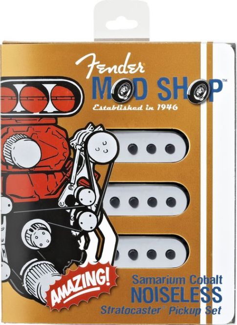 Fender SCN Samarium Cobalt Noiseless Stratocaster Pickup Set