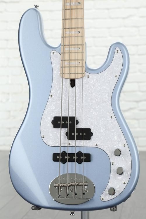 Lakland Skyline 44-64 Custom P/J - Ice Blue Metallic