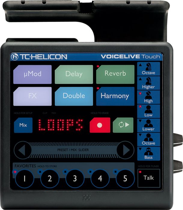 TC Helicon VoiceLive Touch with MP-75 Mic