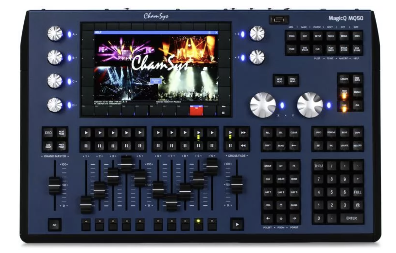 Chamsys MagicQ MQ50 6-Universe Compact Lighting Console