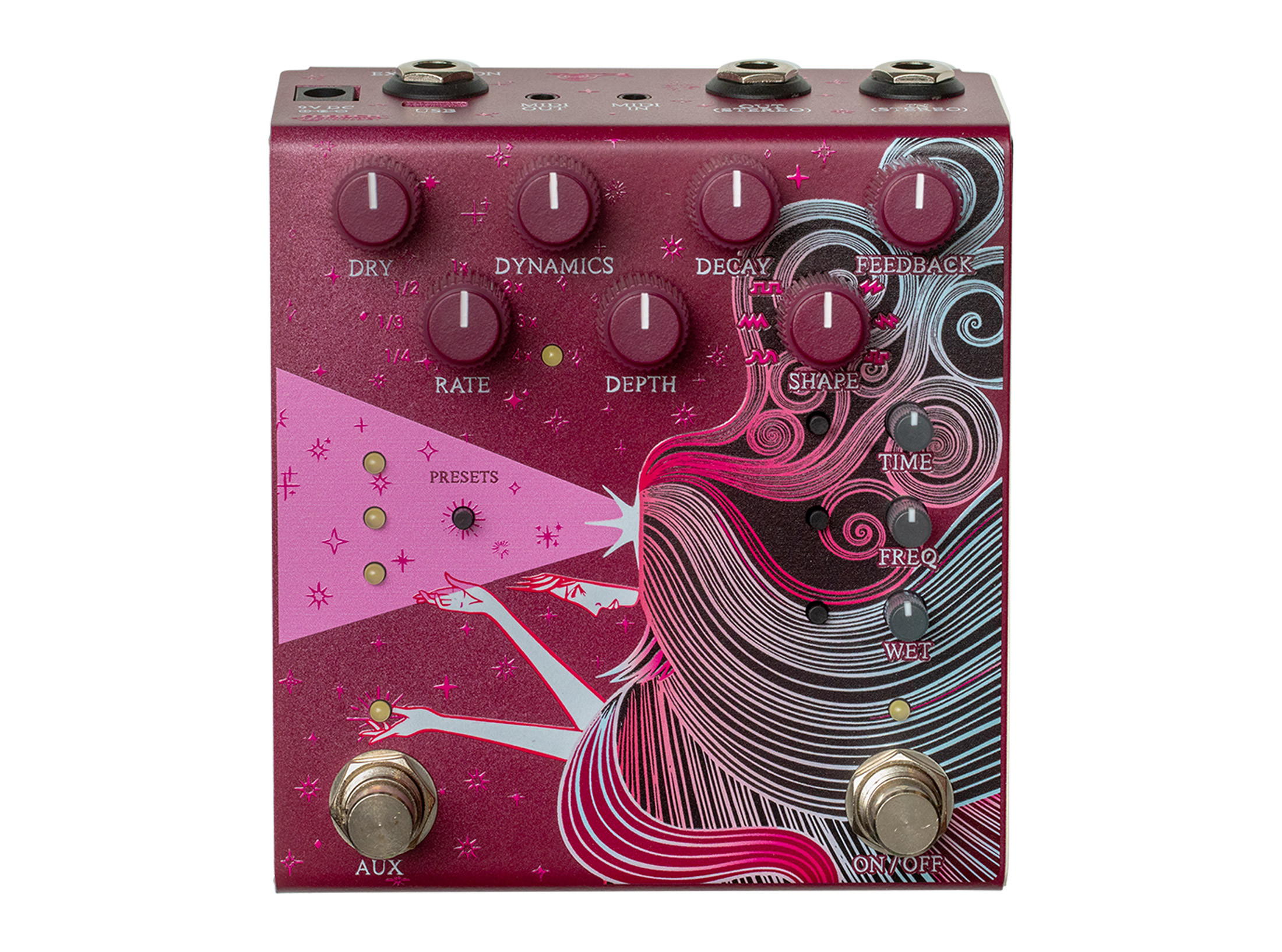 Old Blood Noise Endeavors Sunlight Stereo Dynamically Held Reverb Pedal