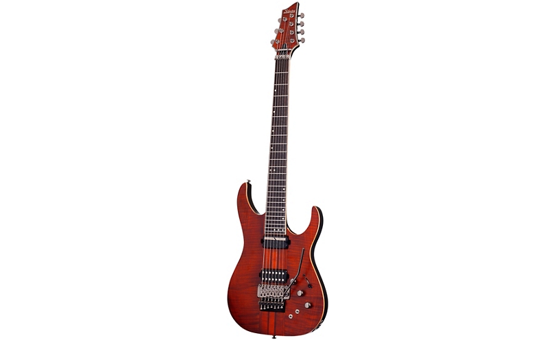 Schecter Guitar Research Banshee Elite-7 FR-S 7-String Electric Guitar Cats Eye Pearl