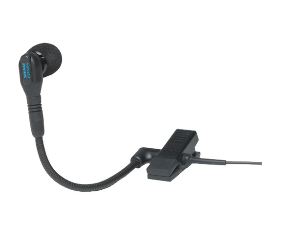 Shure WB98H/C BETA 98 Clip-On Condenser Instrument Microphone with TA4F (Mini 4-Pin) Connector