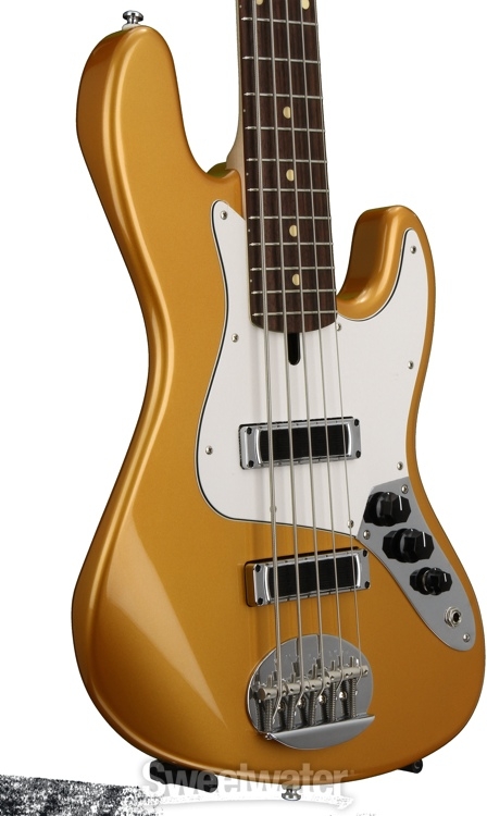 Lakland Skyline J Sonic - 5-string, Aztec Gold