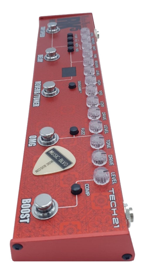 Tech 21 Richie Kotzen RK5 Signature Fly Rig V2 w/Signature OMG Overdrive