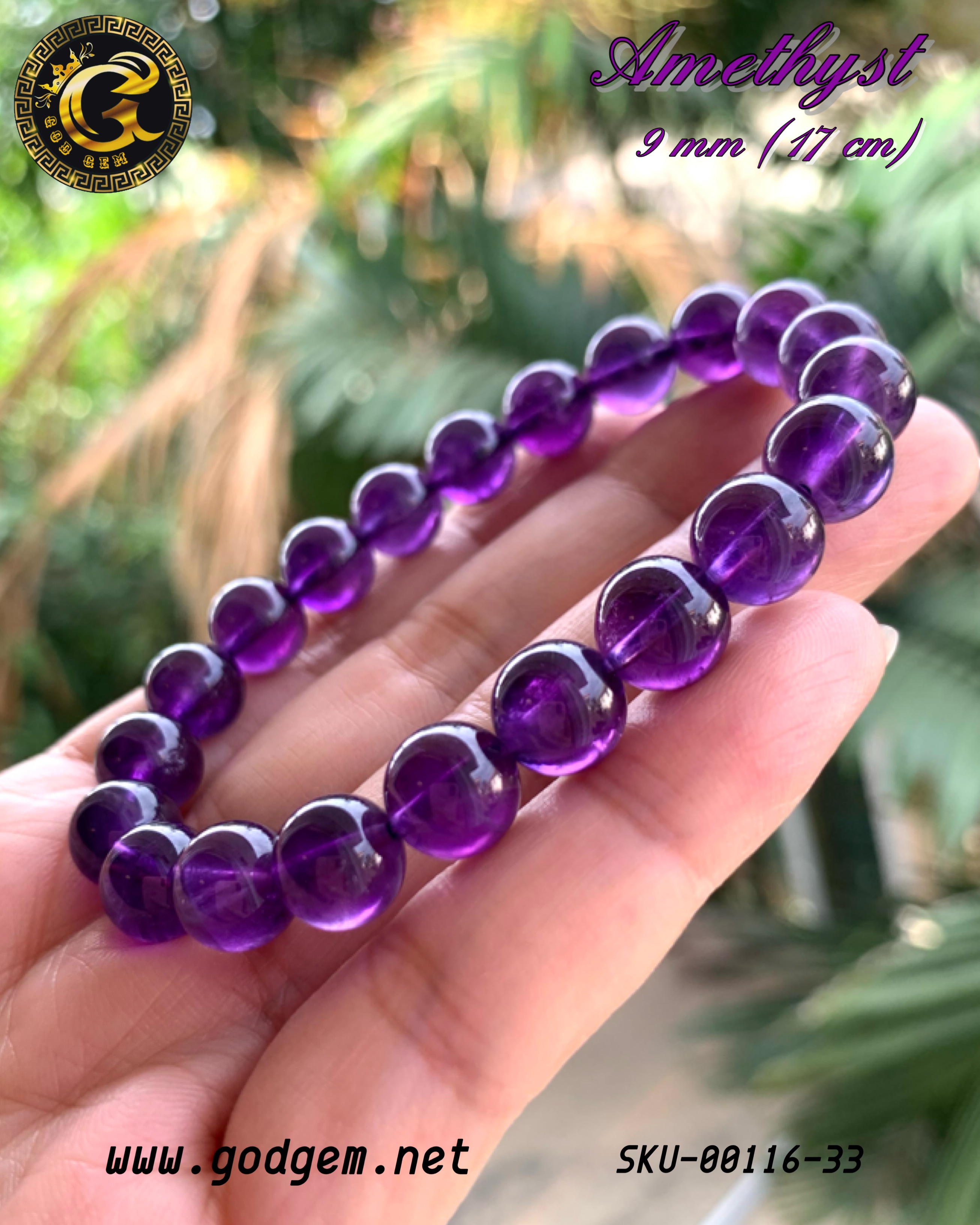 ข้อมือหินอเมทีสต์ อุรุกวัย