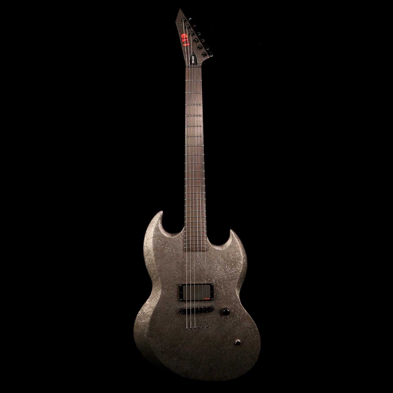ESP LTD RM-600 Reba Meyers Signature - Black Satin Marble