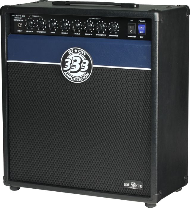Jet City JCA2212C 20W 1x12 Tube Guitar Combo Amp Black/Blue